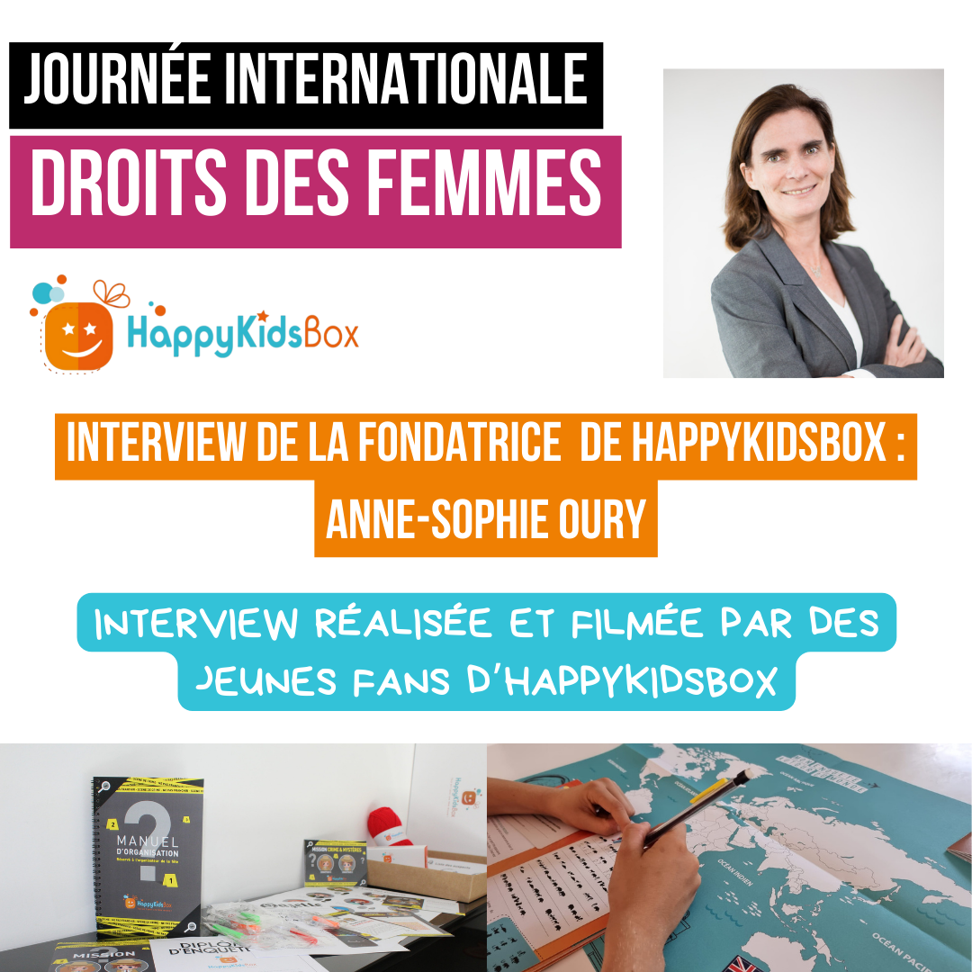 Interview De Notre Fondatrice à L’occasion De La Journée Du Droit Des Femmes