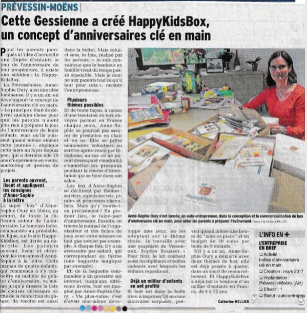 Article Le Dauphiné Libéré