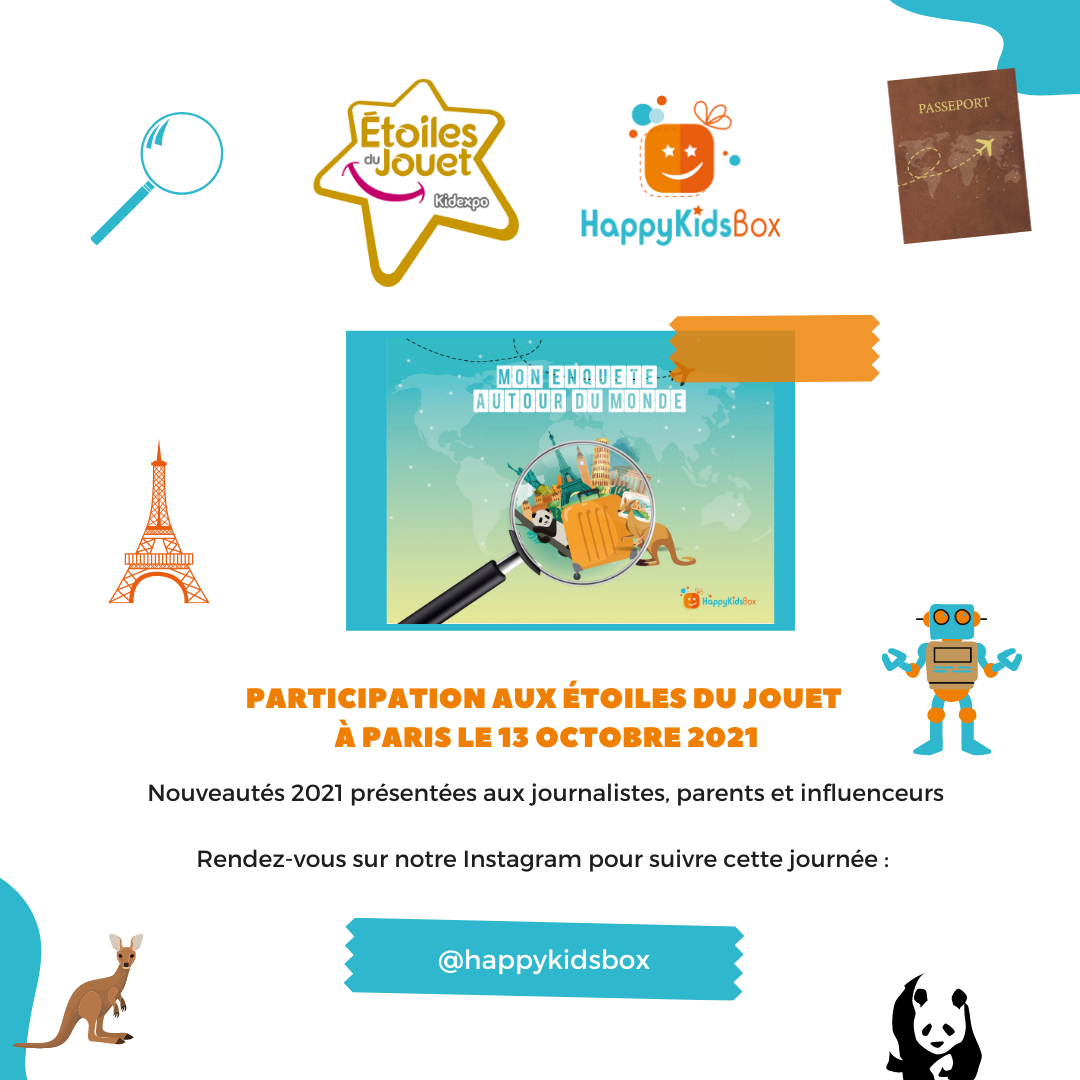 HappyKidsBox Aux Etoiles Du Jouet édition 2021