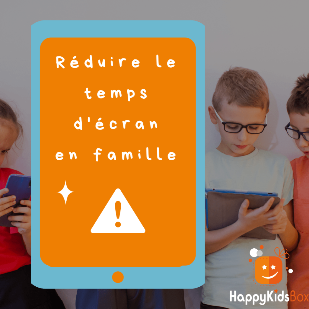 Comment réduire le temps d'écran en famille avec des activités pour les enfants ?