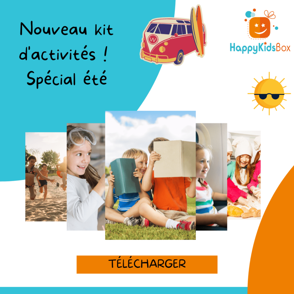Des kits d'activité spécialité avec happy kids box