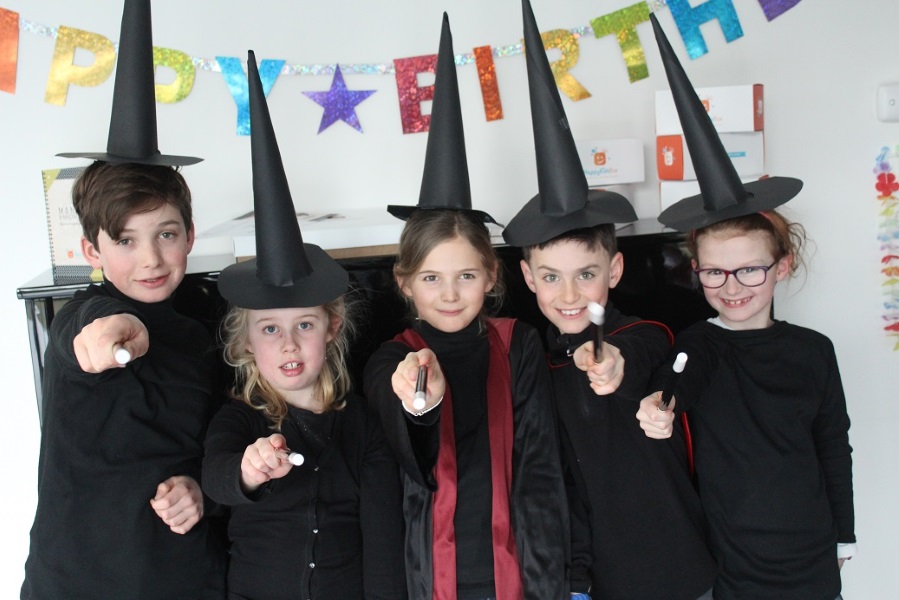 6 assiettes thème école de la magie - Anniversaire Enfants Mixtes